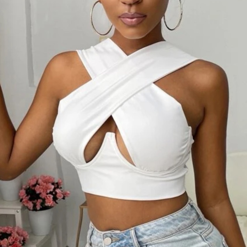Cross Wrap Tank Top
